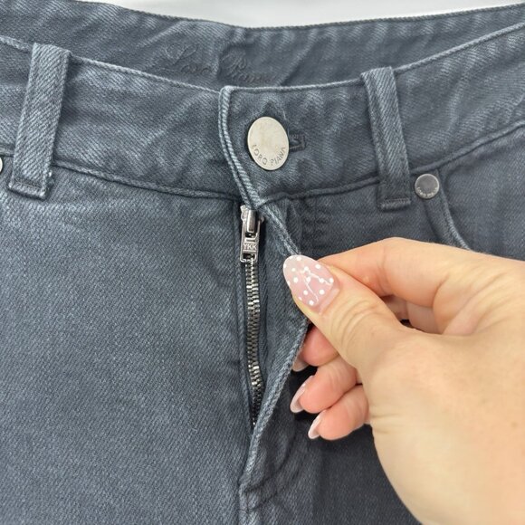 Loro Piana Italy Black Cotton Skinny Jeans Mid Rise Pockets Womens Size 38 - Picture 7 of 15